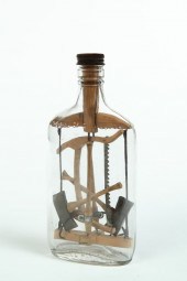 BOTTLE WHIMSEY.  American  aft