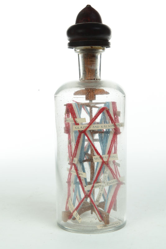 BOTTLE WHIMSEY.  American  late