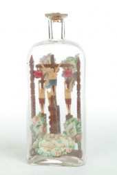 BOTTLE WHIMSEY.  Attributed to