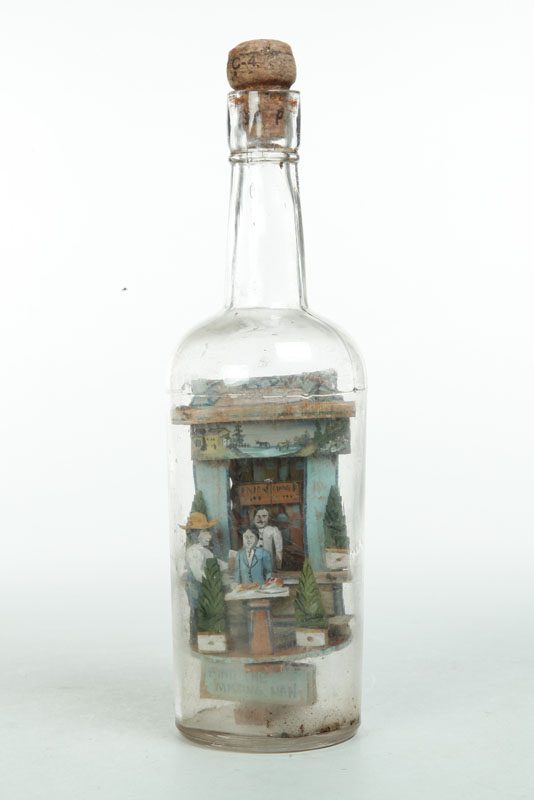 BOTTLE WHIMSEY BY CARL WORNER. 