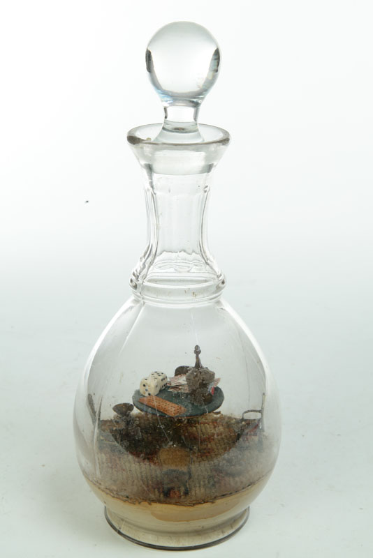 BOTTLE WHIMSEY.  Probably American