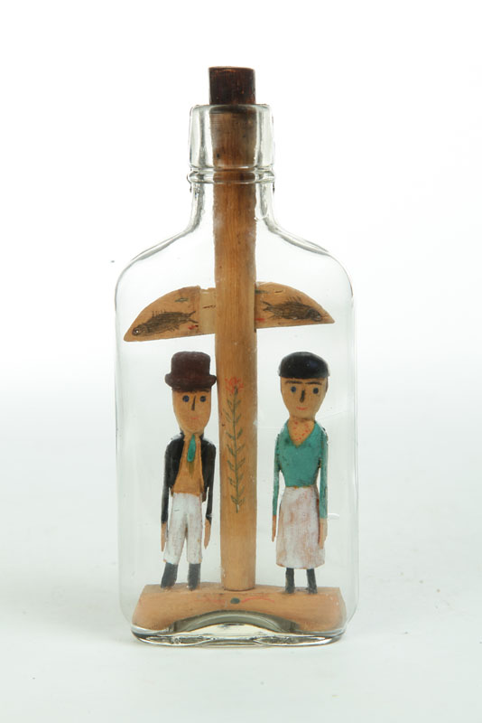BOTTLE WHIMSEY.  Probably American