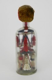 BOTTLE WHIMSEY WITH YARN WINDE