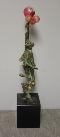 BOUCHARD. Bronze Clown