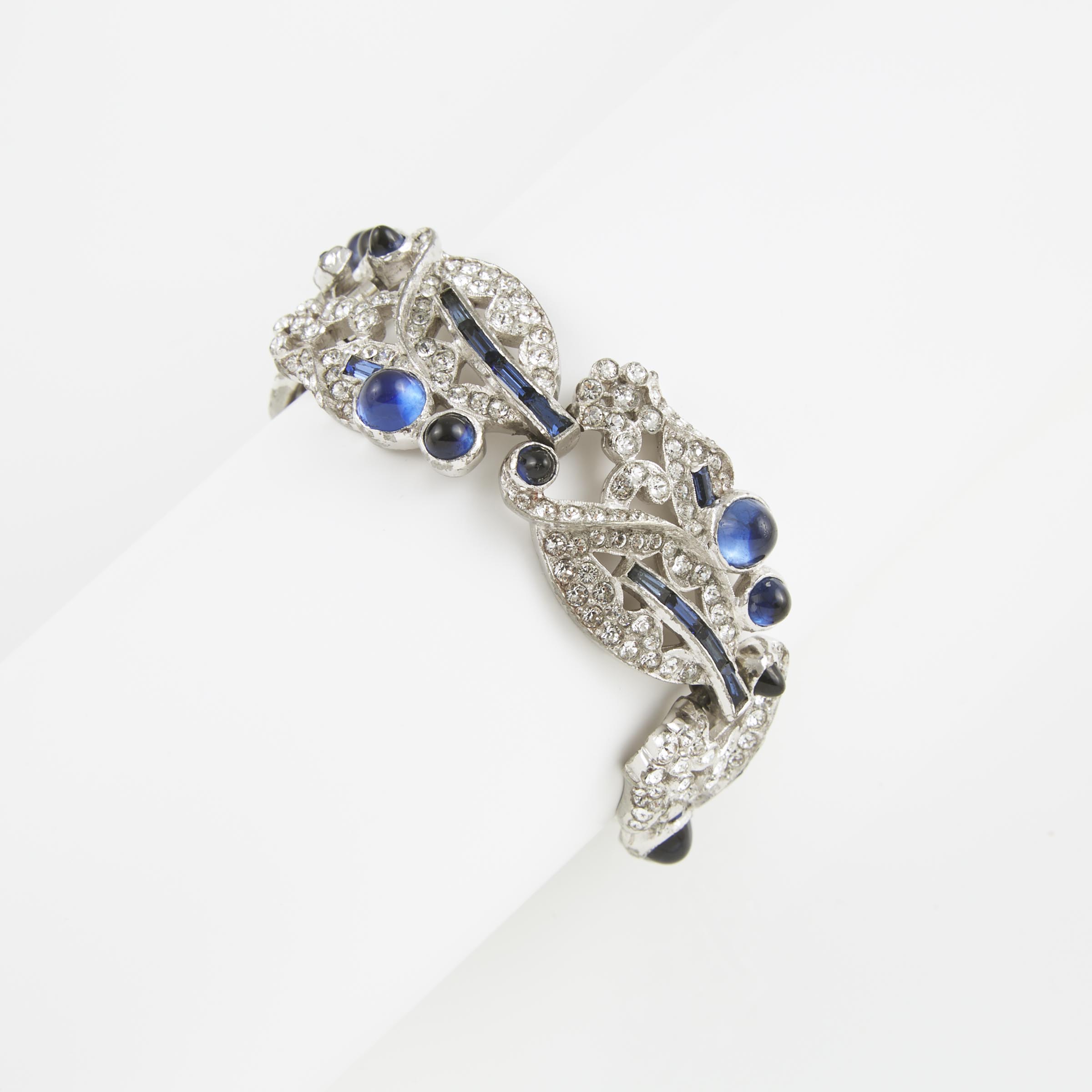 Boucher Silver-Tone Metal Bracelet