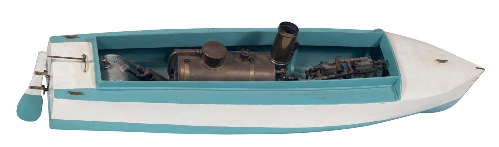 BOUCHER STEAM-OPERATED SPEEDBOAT