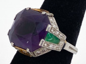 BOUCHERON ART DECO AMETHYST, J