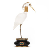 BOUCHERON GOLD MOUNTED ROCK CR