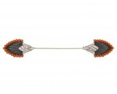 BOUCHERON PLATINUM, ONYX, CORA