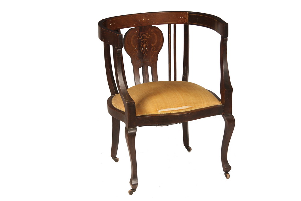 BOUDOIR CHAIR - 1890s Lady's