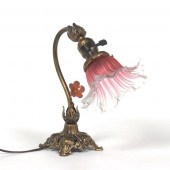 BOUDOIR LAMP WITH PINK METEOR