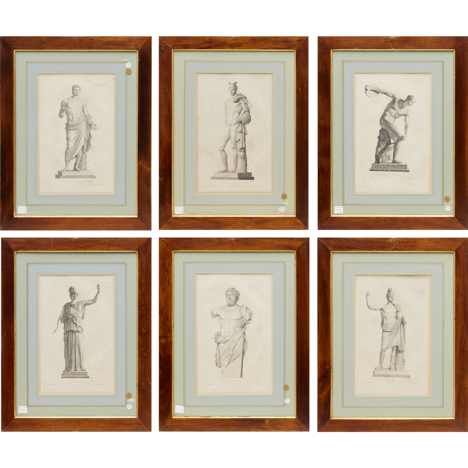 BOUILLON (AFTER), (6) ENGRAVINGS,