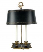 BOUILLOTTE LAMP20th century; w