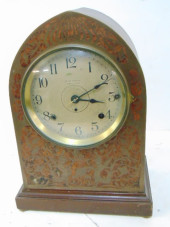BOULLE INLAID SETH THOMAS MANT
