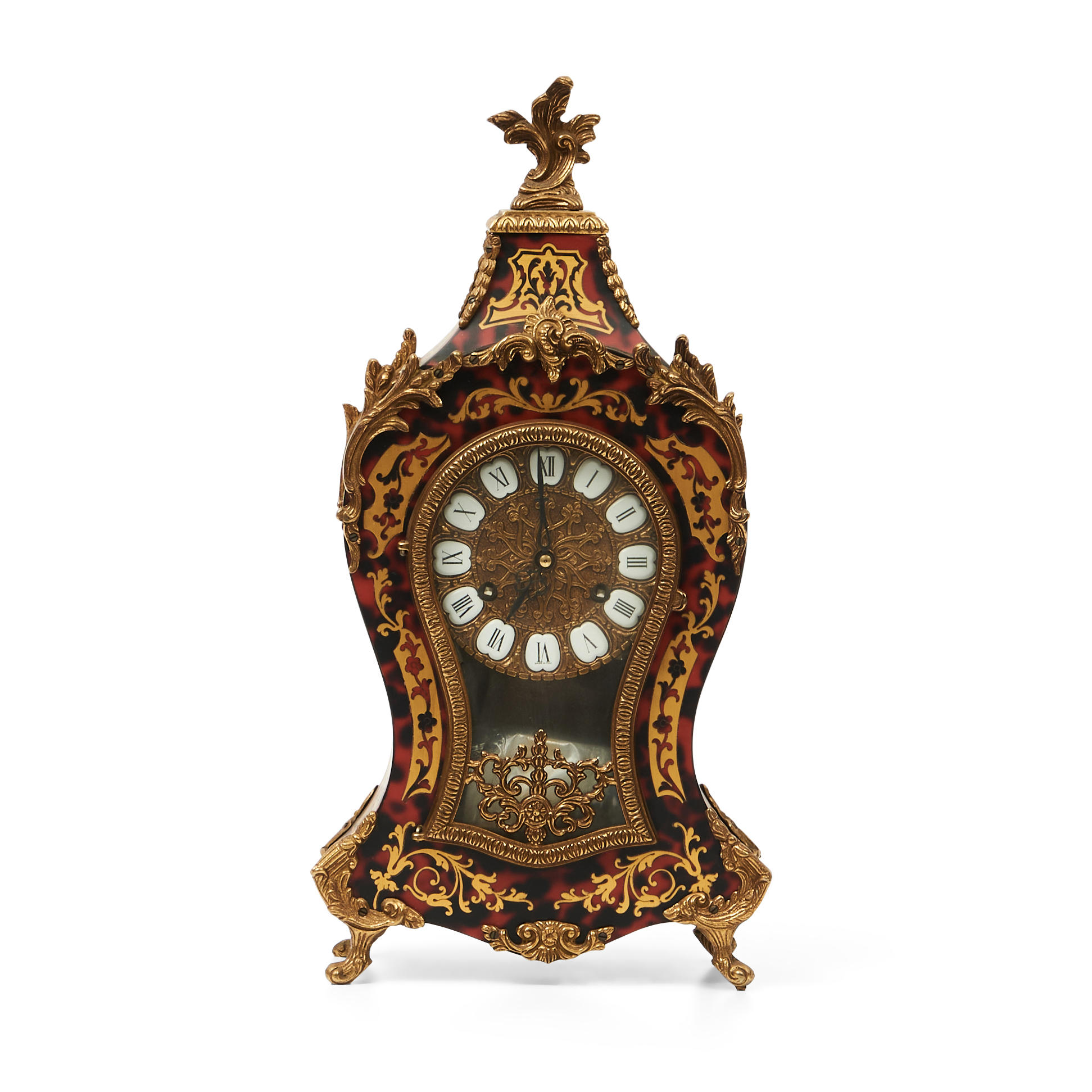 BOULLE MANTEL CLOCK made in