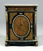 Boulle marble-top cabinet, sin