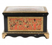 BOULLE MARQUETRY & EBONIZED WO