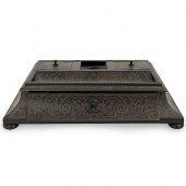 BOULLE STYLE EBONIZED WOOD INK