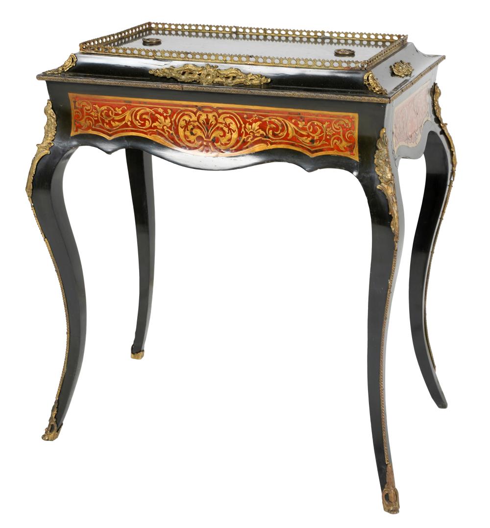 BOULLE-STYLE PLANTER BOX TABLEthe