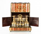 BOULLE TANTALUS OF COMPLETE GL