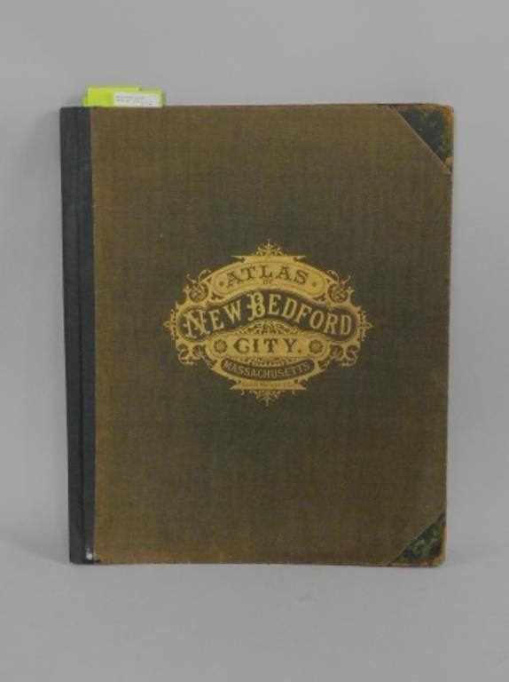 BOUND ATLAS OF NEW BEDFORD CITY,