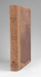 BOUND COLLECTION OF 1812 NEW Y