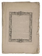 BOUND ENGRAVINGS PERTAINING TO