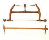 BOW SAW AND SCRIBE.  American