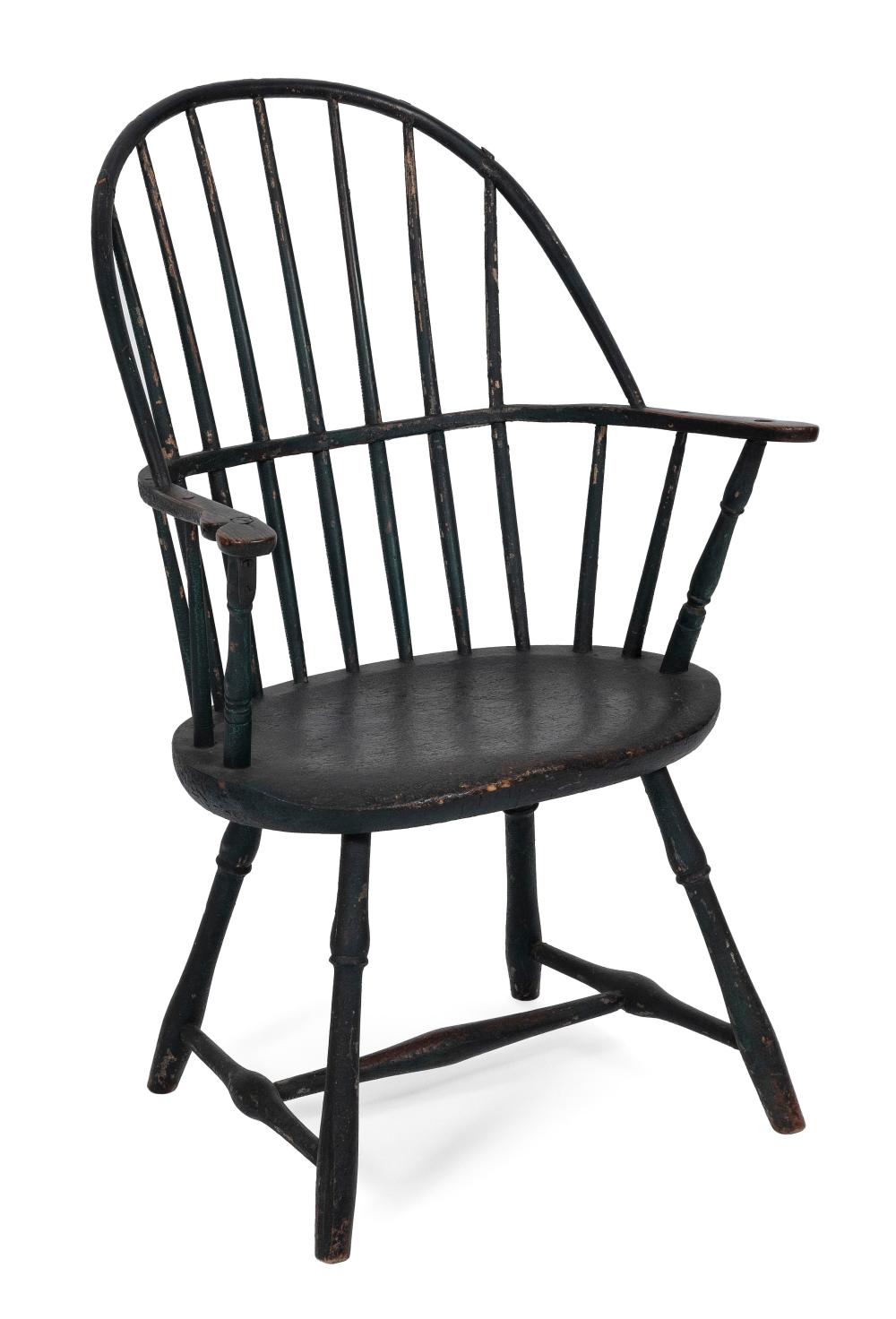 BOWBACK WINDSOR ARMCHAIR LATE