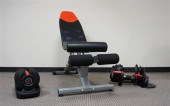 BOWFLEX WORKOUT BENCH AND TWO