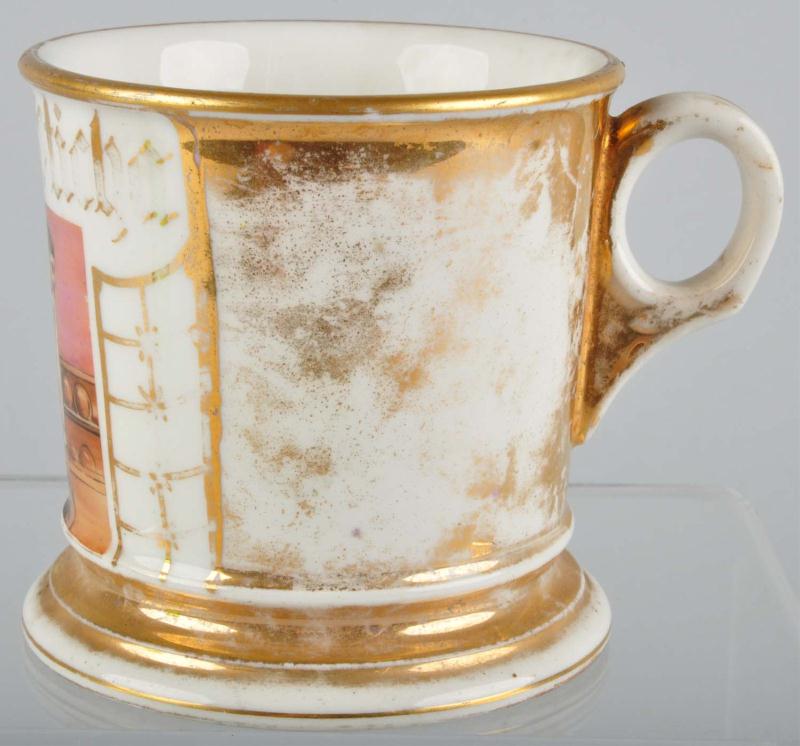 Bowler Shaving Mug.  Description