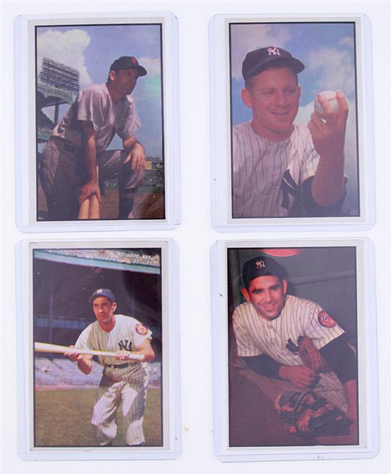 Bowman 1953 color baseball cards