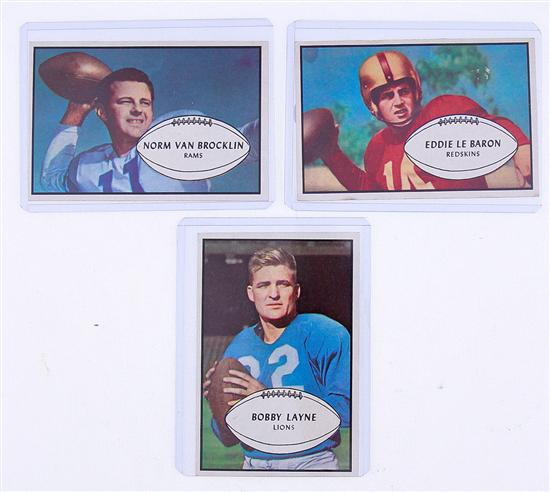 Bowman 1953 football near
