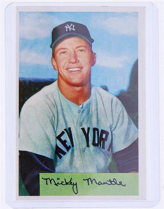 Bowman 1954 Mickey Mantle #65