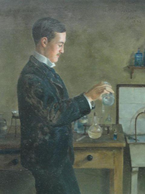 BOWMAN, H.E. c.1896. Portrait of