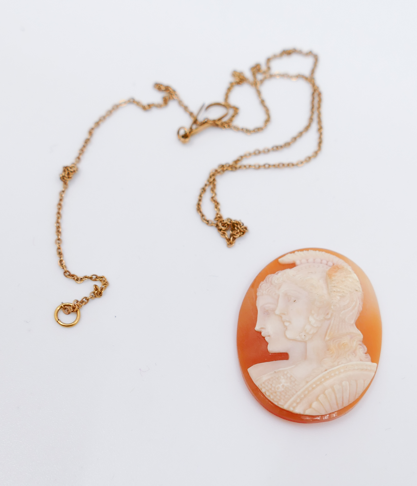 Box 10K Gold Necklace (1.5g) &