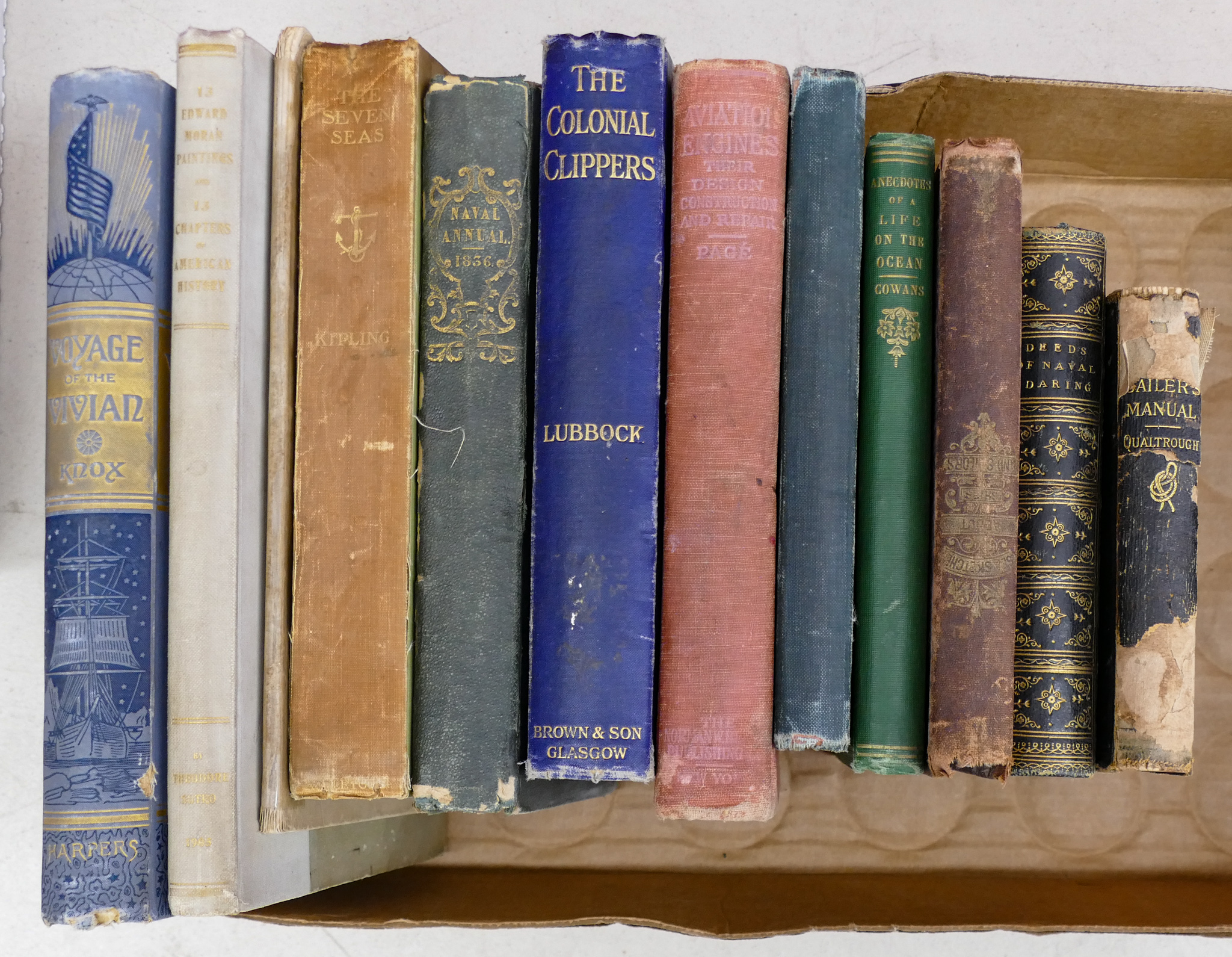 Box 12pcs Antique Exploration Books