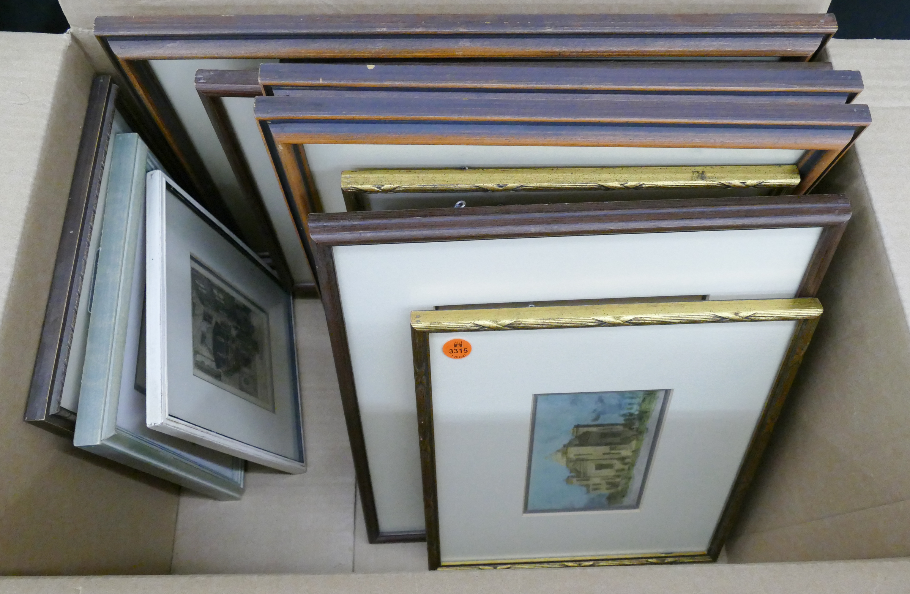 Box 13pc Small European Framed