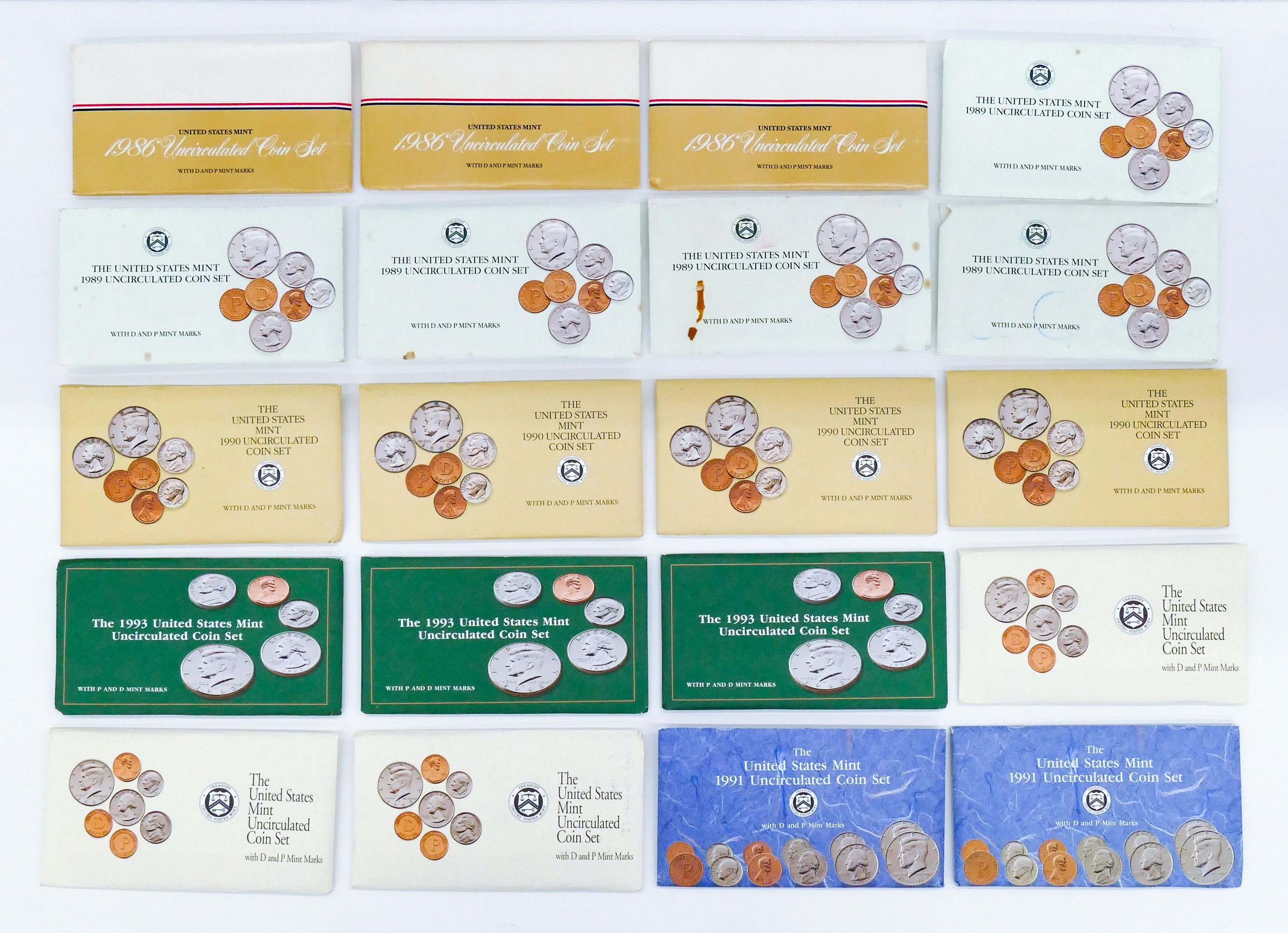 Box 20pc US Mint Uncirculated