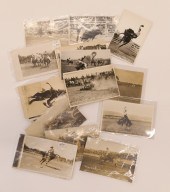 Box 22pc Antique Roundup & Rod