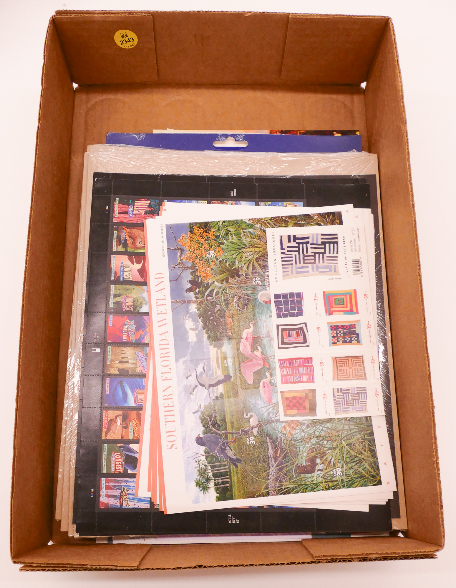 Box 39 Cent Collector Stamps-