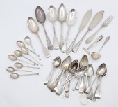 Box 42pc English Sterling MISC