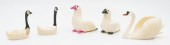 Box 5pc Alaskan Inuit Bird Car