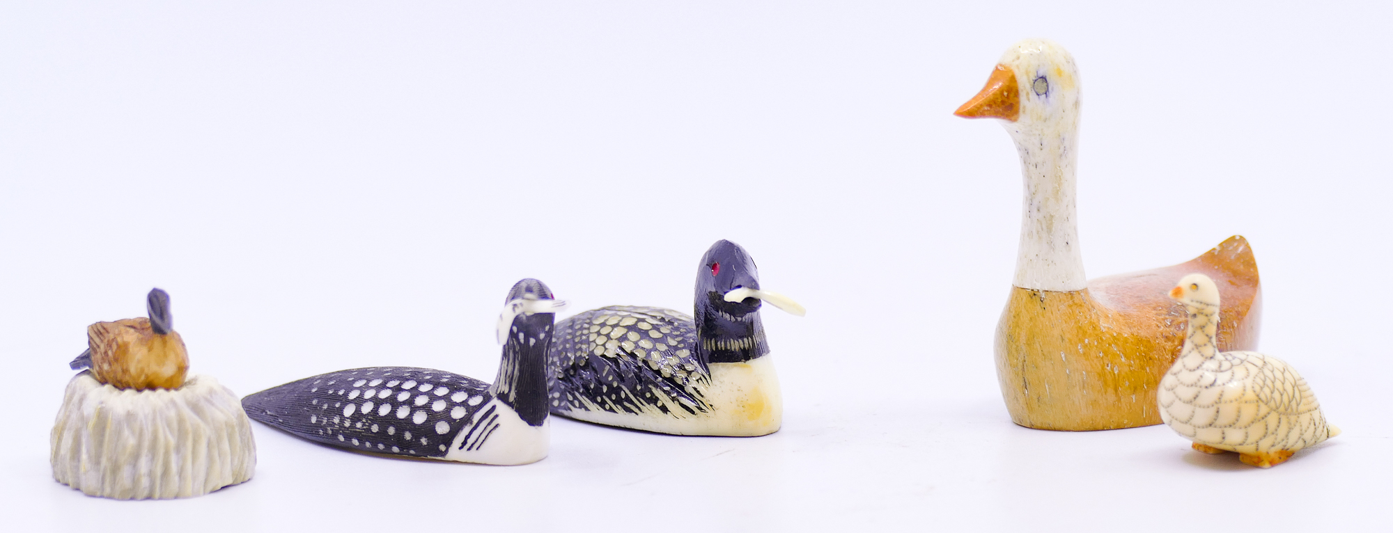 Box 5pc Alaskan Inuit Miniature