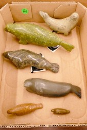 Box 6pc Alaska Fine Soapstone