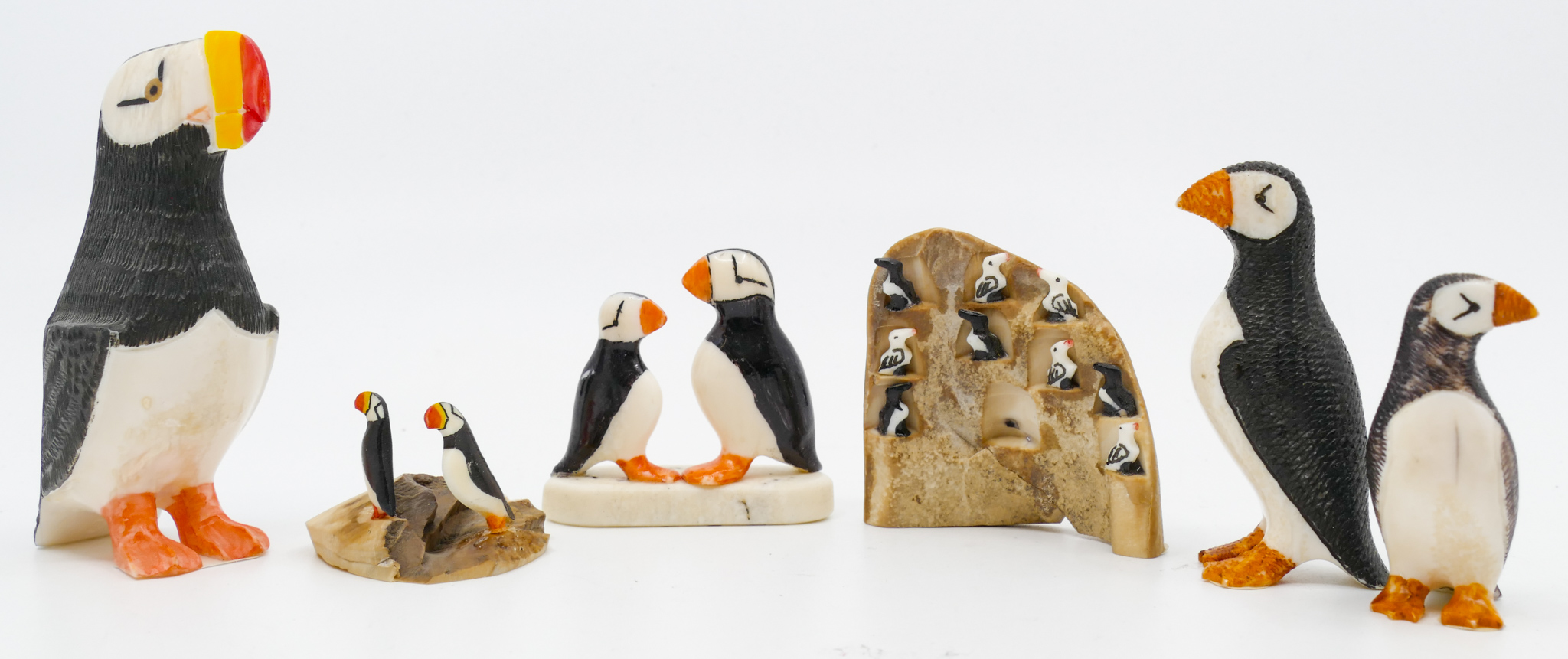 Box 6pc Alaskan Inuit Puffin