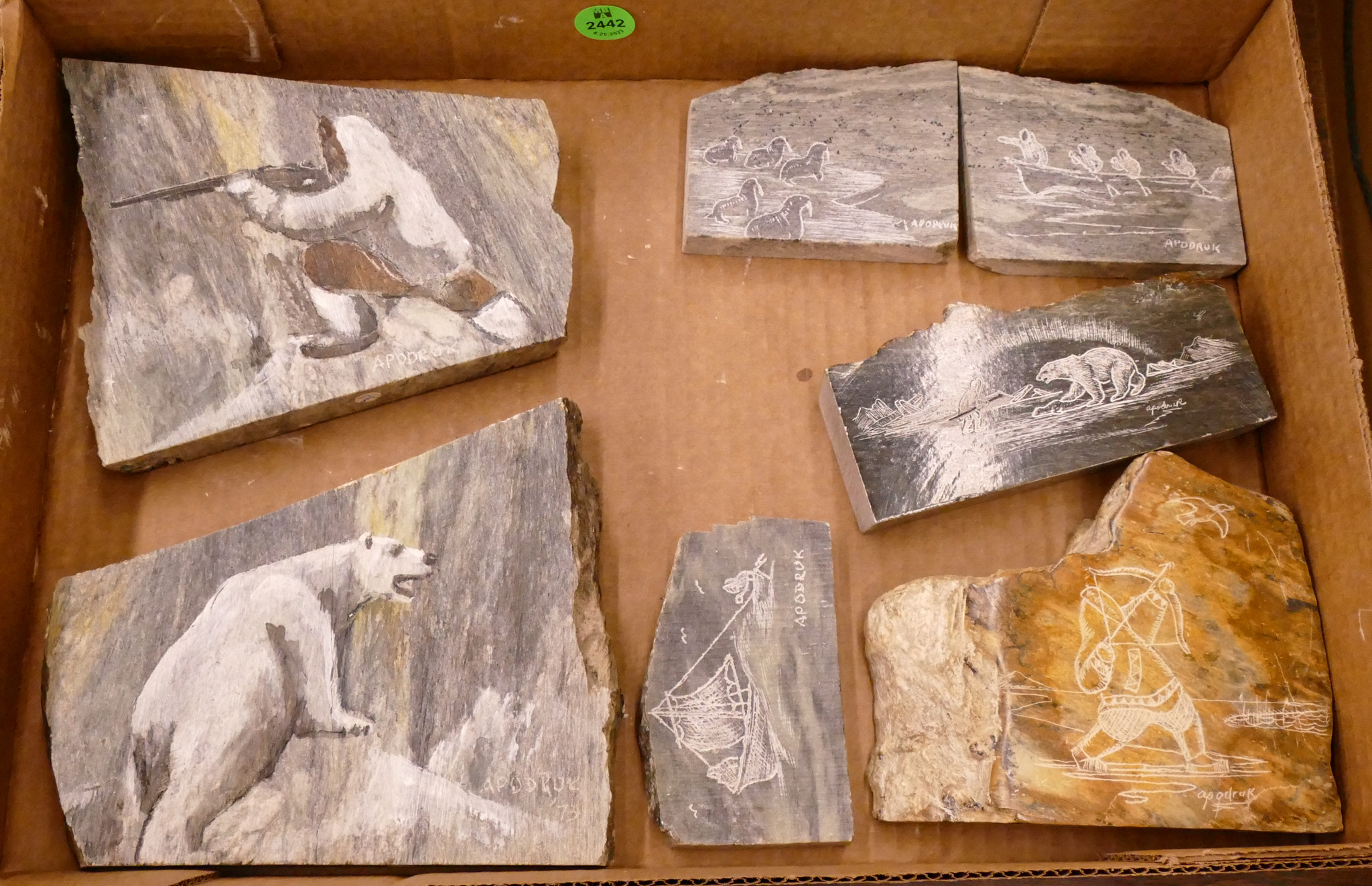 Box 7pc Apodruk Inuit Slab