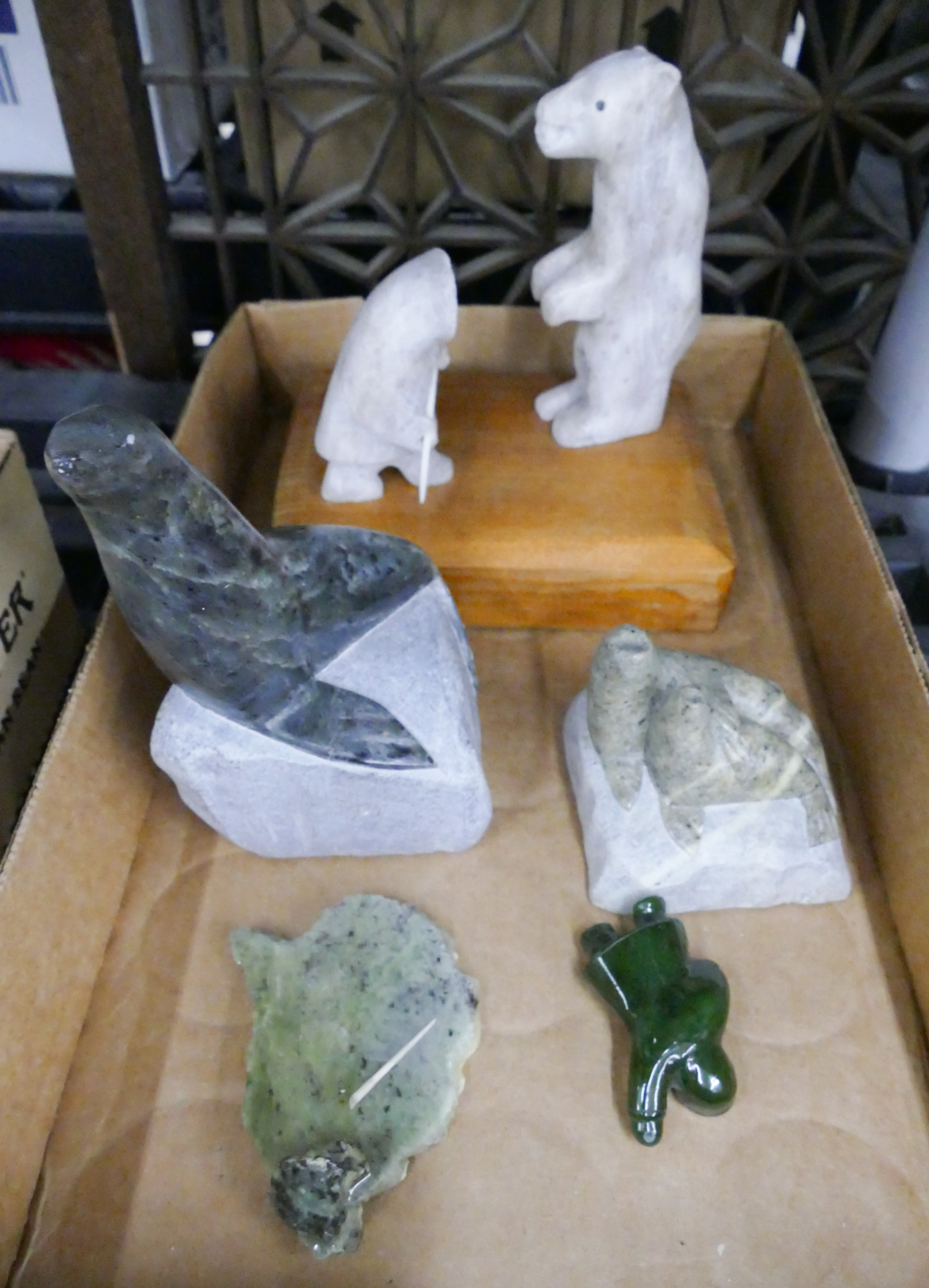 Box Alaskan Soapstone Native