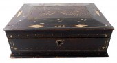 BOX, AMERICAN 19TH C., DARK ST