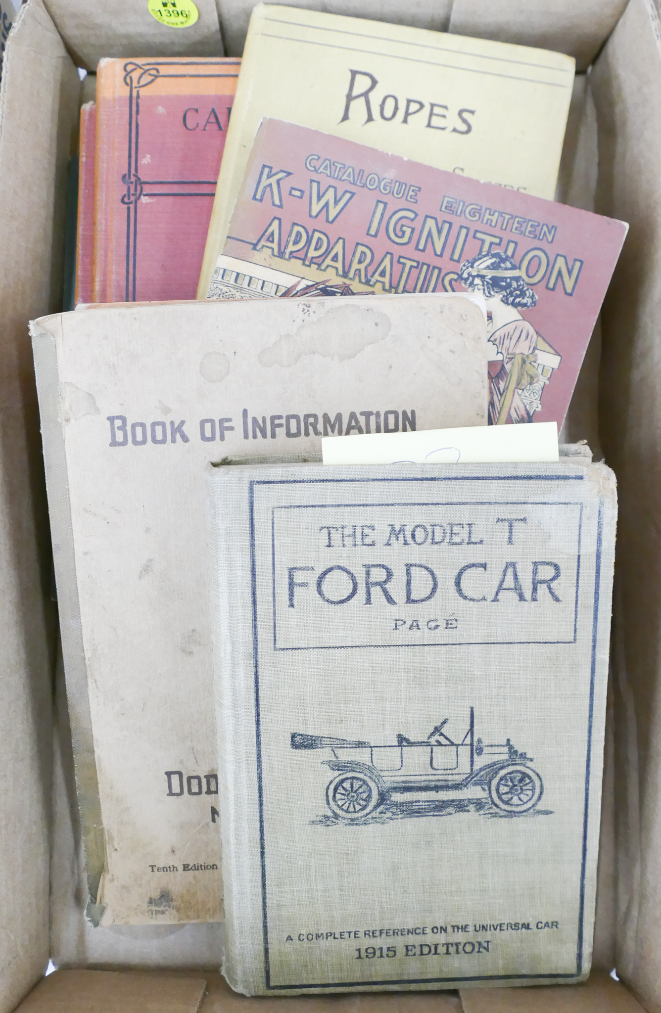 Box Antique Car Books &